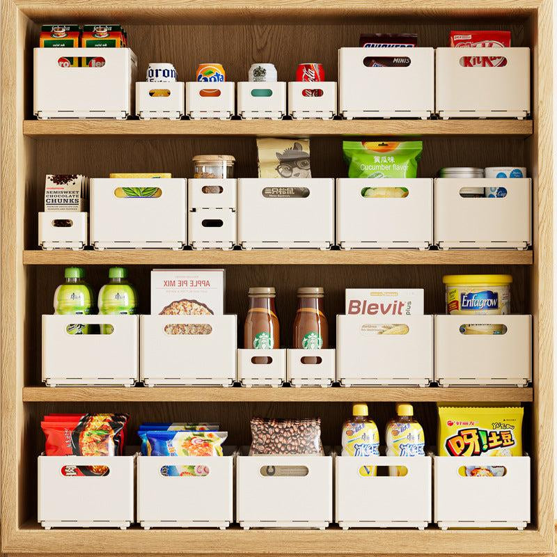 Multi-Purpose Expandable Organizer Drawer - Stackable, Versatile Storage Solution for Home & Office Household Hand